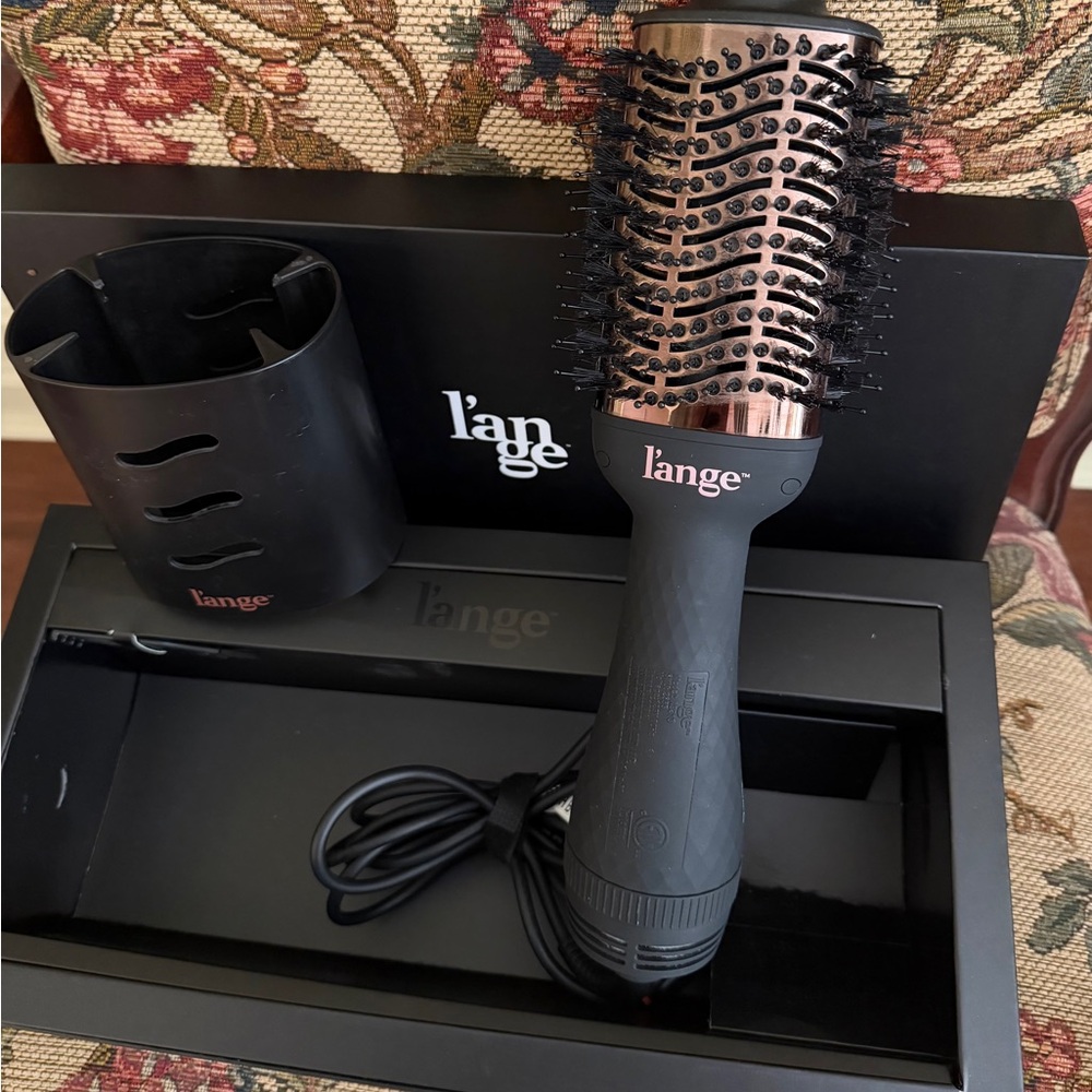L'ange Black and Copper Le Volume Hair Dryer Brush - Picture 2 of 3